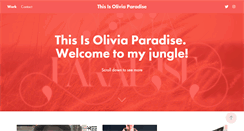 Desktop Screenshot of oliviaparadise.com